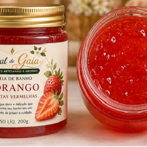 Geléia de Banho Morango & Frutas Vermelhas