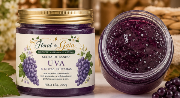 Geléia de Banho de Uva & Notas Frutadas