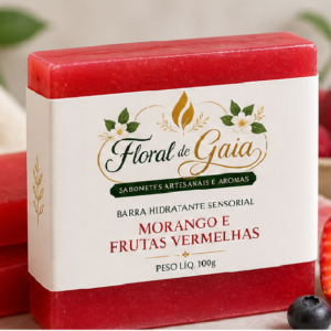 Sabonete Morango e Frutas Vermelhas