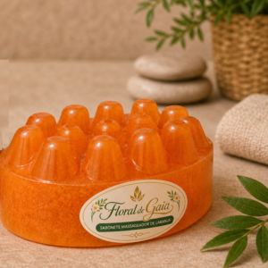 Sabonete Massageador de Laranja